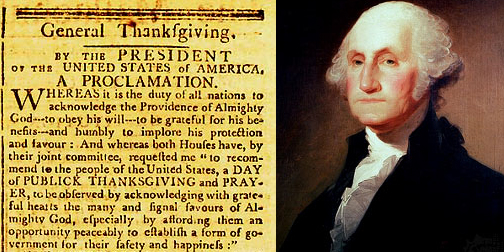 George Washington Thanksgiving Proclumation